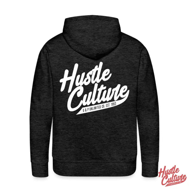 1993 Vintage Hustle Hoodie With ’hot Culture’ Design