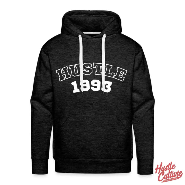 1993 Vintage Hustle Hoodie By Hustle Culture - Men’s Premium Hoodie
