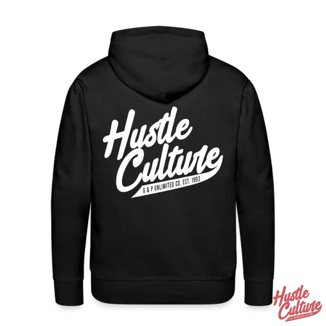 Black Hustle Culture 1993 Vintage Hustle Hoodie With Hot Culture Design