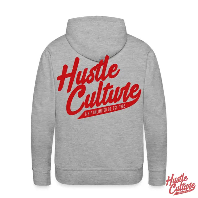 Ambition & Perseverance Hoodie By Hustle Culture - Men’s Premium Hoodie With Contemporary Design