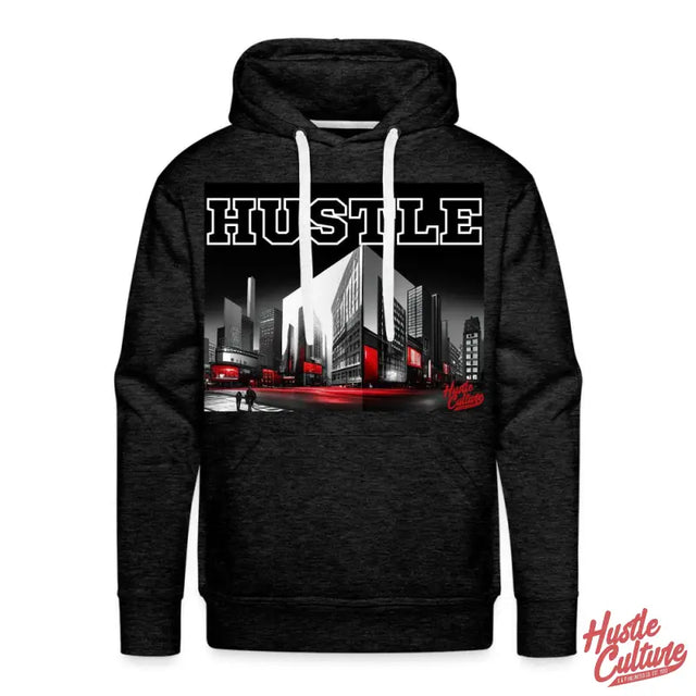 City Hustle Hoodie: Street Style For Ambitious Men - Premium Quality