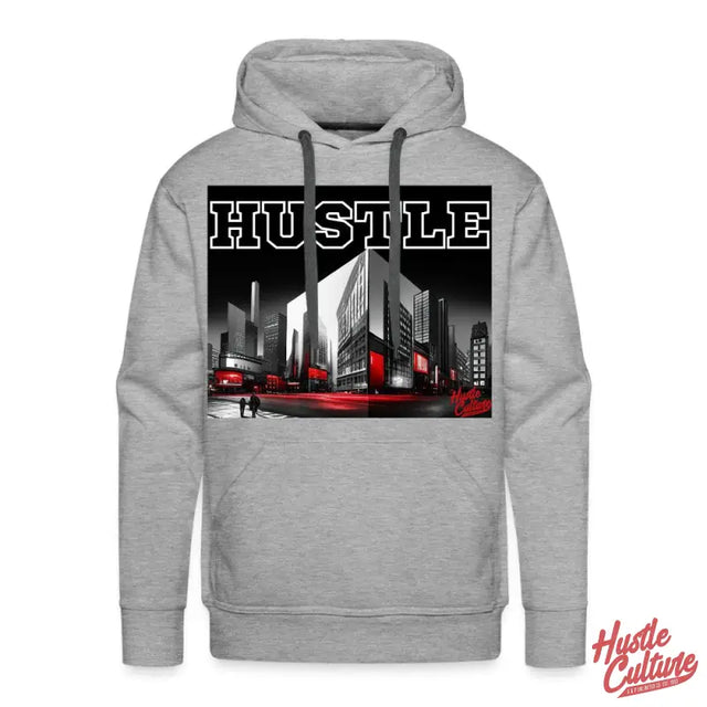 City Hustle Hoodie: Men’s Premium Hoodie For Urban Style & Ambition