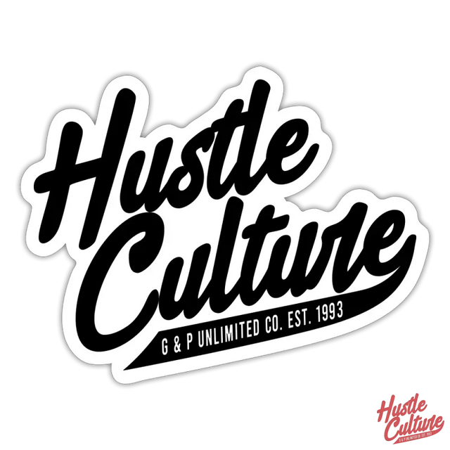 Hotel Logo Sticker For Hustle Culture Brand