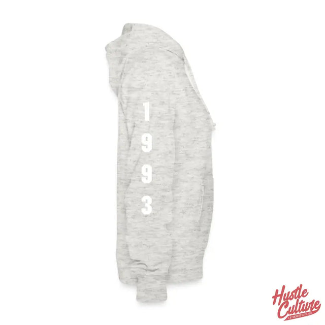 Empowerment Blend Hoodie Featuring Words On Grey Fabric
