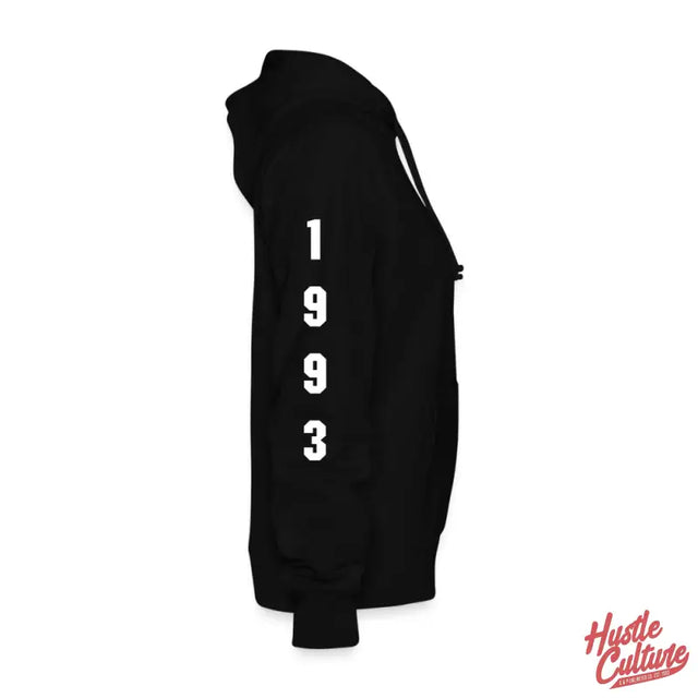 Black Empowerment Blend Hoodie With Number 13