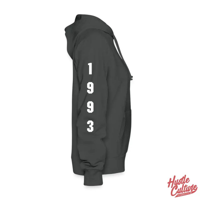 Empowerment Blend Hoodie With Number 9 In Black