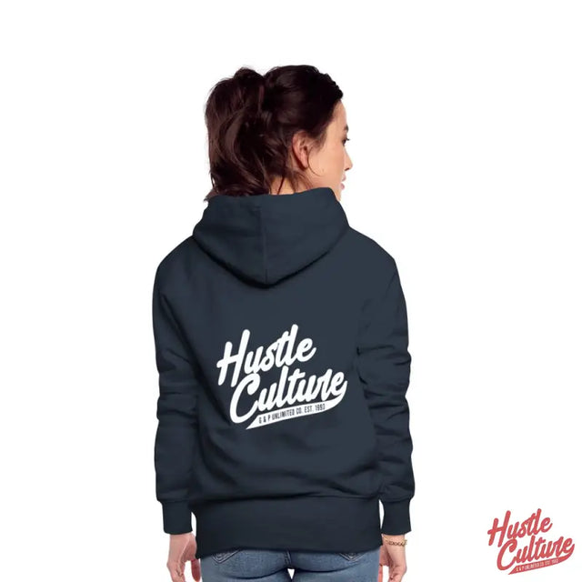 Empowerment Hoodie By Hustle Culture - Boss Chick Hoodie With ’hustle’ Design