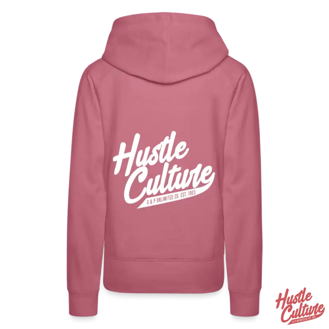 Pink ’hot Culture’ Empowerment Hoodie By Hustle Culture