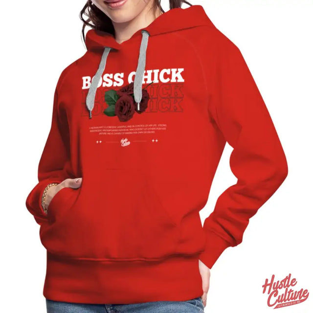 Boss Chick Empowerment Hoodie By Hustle Culture