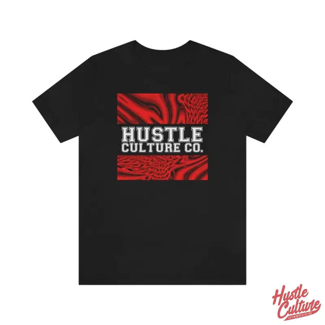 Lilianna Arroyo Streetwear Tee Black T-shirt Featuring Hustle Culture Design