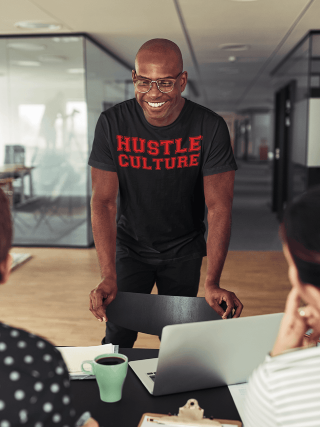 t-shirt-mockup-of-a-happy-man-laughing-with-his-co-workers-m7814-r-el2 - Hustle Culture Co. 