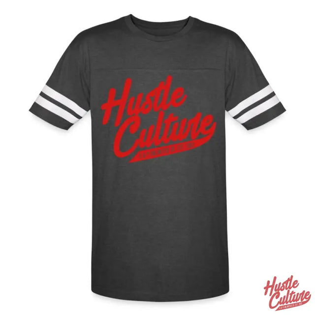 Vintage Style Refined Sport T-shirt By Lat Apparel, Incredibly Soft Hate Club T-shirt Displayed